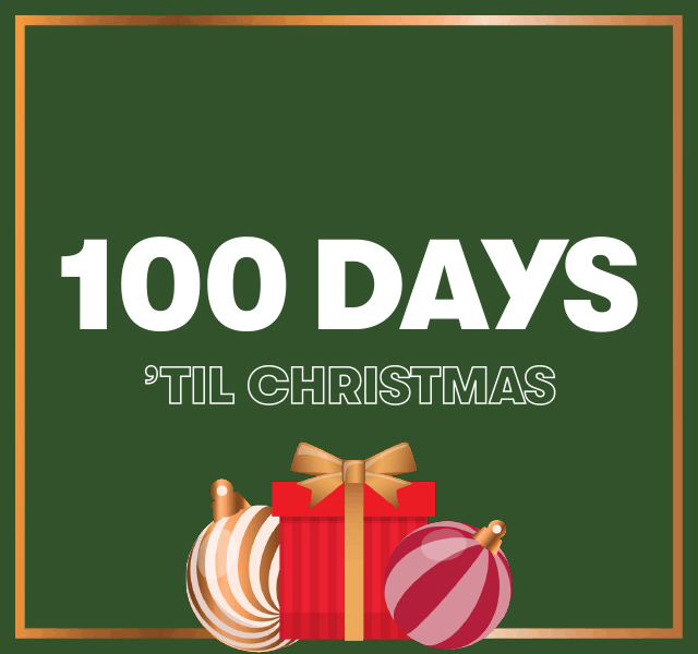 100 days ’til Christmas
