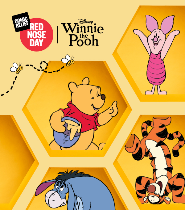 An illustration of Pooh, Piglet, Tigger and Eeyore