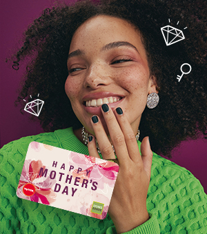 Give your favourite person the gift of oh-so-much choice with a gift card. Plus, pick one up today and you can spin the Treasure prize wheel to win a prize. It's win win