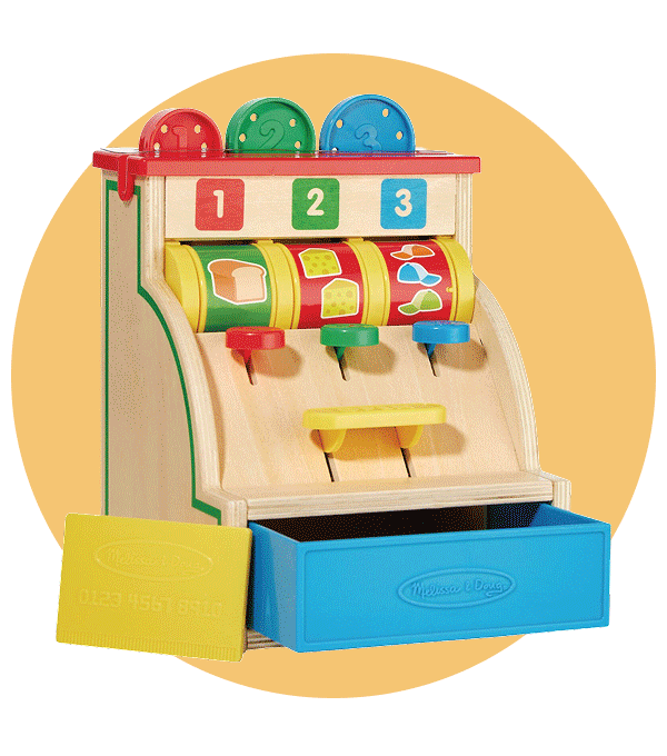 A wooden kids' toy.