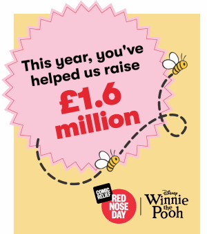 This year, you've helped us raise £1.6 million.
